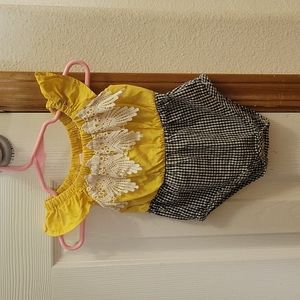 Vintage style romper